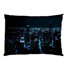 Building Night City Pillow Case (two Sides)