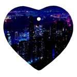 Night City Dark Ornament (Heart)
