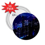 Night City Dark 2.25  Buttons (10 pack) 