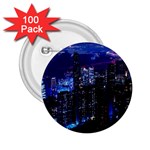 Night City Dark 2.25  Buttons (100 pack) 