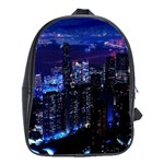 Night City Dark School Bag (Large)
