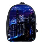 Night City Dark School Bag (XL)