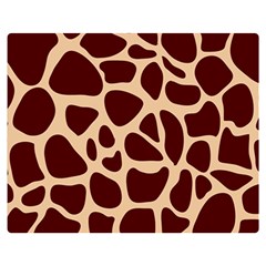Animal Print Giraffe Patterns Double Sided Flano Blanket (medium)  by Vaneshart