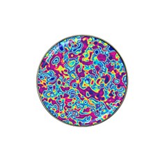 Ripple Motley Colorful Spots Abstract Hat Clip Ball Marker (4 Pack) by Vaneshart
