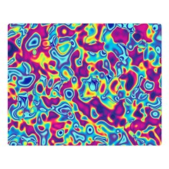 Ripple Motley Colorful Spots Abstract Double Sided Flano Blanket (large)  by Vaneshart