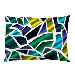 Mosaic Shapes Pillow Case (two Sides)