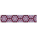 Background Pattern Tile Flower Small Flano Scarf