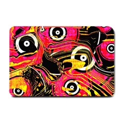 Abstract Clutter Small Doormat  by Vaneshart