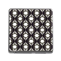 Abstract Seamless Pattern Graphic Black Memory Card Reader (square 5 Slot) by Vaneshart