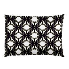 Abstract Seamless Pattern Graphic Black Pillow Case (two Sides)