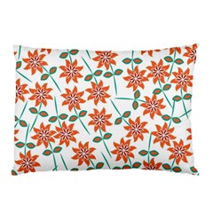Vector Flower Floral Pillow Case (two Sides)