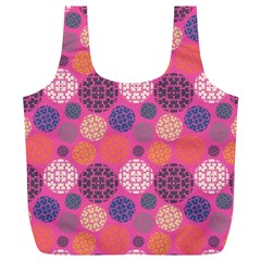 Abstract Seamless Pattern Graphic Pink Full Print Recycle Bag (xl) by Vaneshart