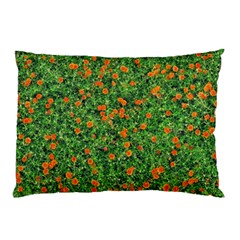 Carnations Flowers Seamless Pillow Case (two Sides)