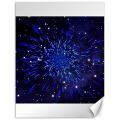 Star Universe Space Starry Sky Canvas 18  X 24 