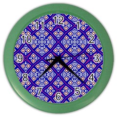 Symmetry Color Wall Clock by Sobalvarro