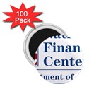 Logo of USDA National Finance Center 1.75  Magnets (100 pack) 