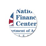 Logo of USDA National Finance Center Magnet 3  (Round)