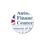 Logo of USDA National Finance Center Golf Ball Marker