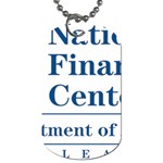 Logo of USDA National Finance Center Dog Tag (Two Sides)