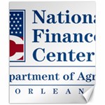 Logo of USDA National Finance Center Canvas 20  x 24 