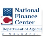 Logo of USDA National Finance Center Large Doormat 