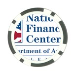 Logo of USDA National Finance Center Poker Chip Card Guard