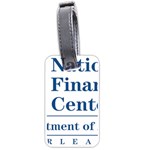 Logo of USDA National Finance Center Luggage Tag (one side)