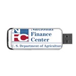 Logo of USDA National Finance Center Portable USB Flash (One Side)