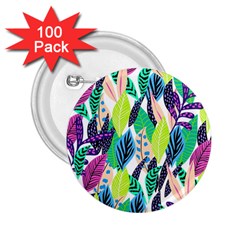 Leaves  2 25  Buttons (100 Pack)  by Sobalvarro