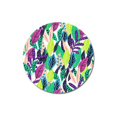 Leaves  Magnet 3  (round) by Sobalvarro