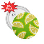 Lemon Fruit Healthy Fruits Food 2.25  Buttons (100 pack) 
