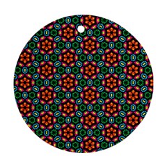 Pattern  Round Ornament (two Sides) by Sobalvarro