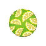 Lemon Fruit Healthy Fruits Food Magnet 3  (Round)
