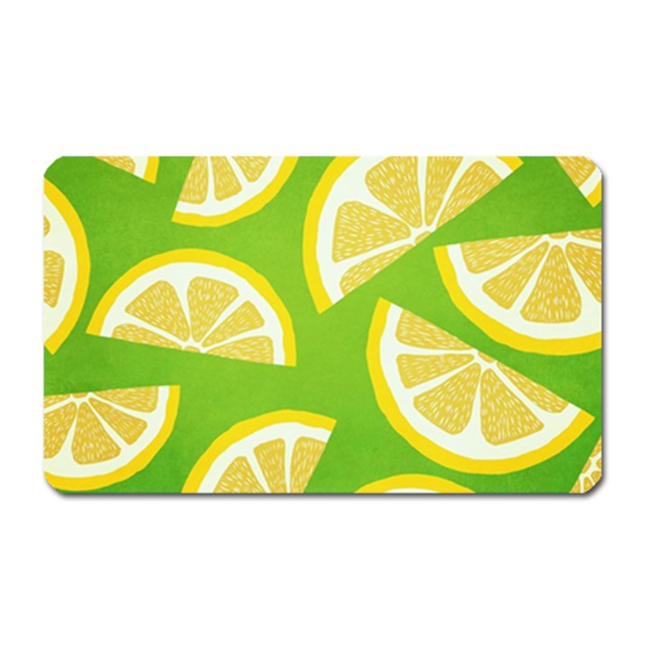Lemon Fruit Healthy Fruits Food Magnet (Rectangular)