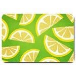 Lemon Fruit Healthy Fruits Food Large Doormat 