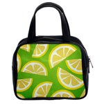 Lemon Fruit Healthy Fruits Food Classic Handbag (Two Sides)
