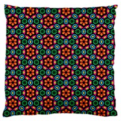 Pattern  Large Flano Cushion Case (one Side) by Sobalvarro