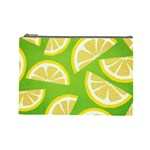 Lemon Fruit Healthy Fruits Food Cosmetic Bag (Large)