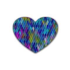 Background  Heart Coaster (4 Pack)  by Sobalvarro