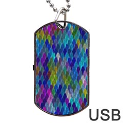 Background  Dog Tag Usb Flash (two Sides) by Sobalvarro