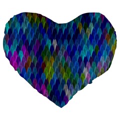 Background  Large 19  Premium Heart Shape Cushions by Sobalvarro
