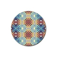 Pattern Rubber Coaster (round)  by Sobalvarro