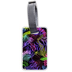 Leaves  Luggage Tag (two Sides) by Sobalvarro