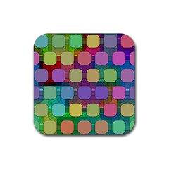 Pattern  Rubber Coaster (square)  by Sobalvarro