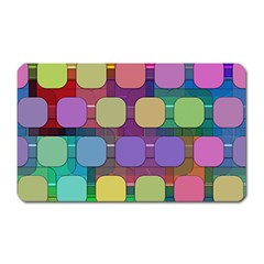 Pattern  Magnet (rectangular) by Sobalvarro