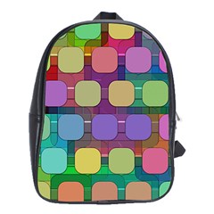 Pattern  School Bag (xl) by Sobalvarro