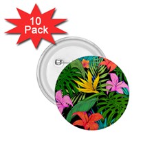 Tropical Greens 1 75  Buttons (10 Pack) by Sobalvarro