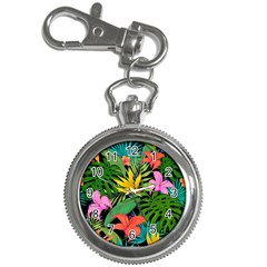 Tropical Greens Key Chain Watches by Sobalvarro