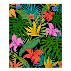 Tropical Greens Shower Curtain 60  X 72  (medium)  by Sobalvarro