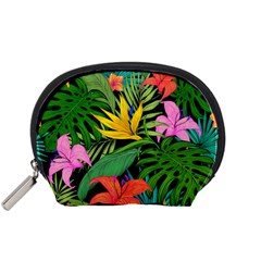 Tropical Greens Accessory Pouch (small) by Sobalvarro